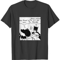 Bat Man Slap Meme Comic T-shirt for Men — Mens T Shirts