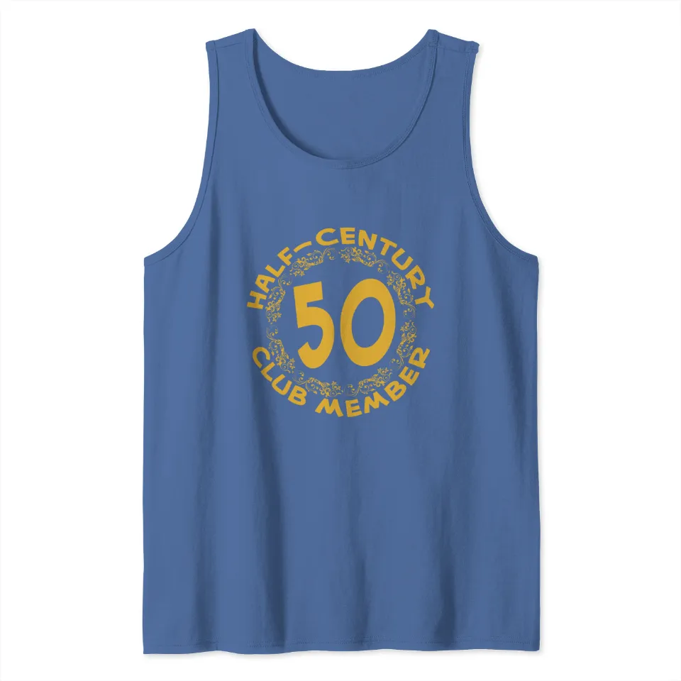 Débardeur d'anniversaire des 50 ans pour hommes - Club du demi-siècle — T-shirts pour hommes