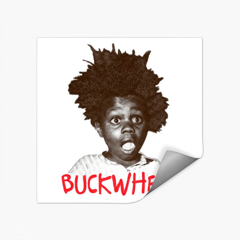 Our Gang Little Rascals 1930's Comedy Buckwheat Sticker — Stickers & Decals