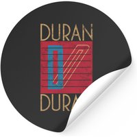 Duran Duran Logo Sticker for Black Theme — Stickers & Decals
