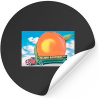 Autocollant classique Eat A Peach Zoom The Allman Brothers Band — Autocollants et stickers