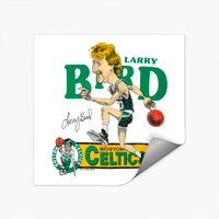 Larry Bird Vintage 1980s Boston Sticker — Stickers & Decals