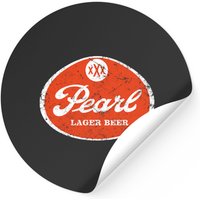 Vintage Pearl Beer Sticker Texas 1883