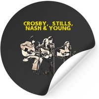 Crosby, Stills, Nash & Young Classic Sticker — Stickers & Decals