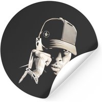 Autocollant Vintage Public Enemy Chuck D