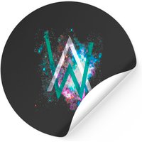 Autocollant Classique Alan Walker - Style Carré — Autocollants et stickers