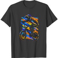 T-shirt pour hommes Blue Orange BMX Apparel — T-shirts pour hommes