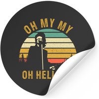 Tom Petty Oh My My Oh Hell Yes Funny Music Fans Sticker — Stickers & Decals