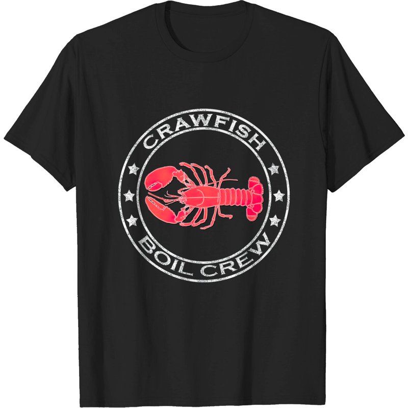 Crawfish Boil Crew T-shirt for Men — Mens T Shirts
