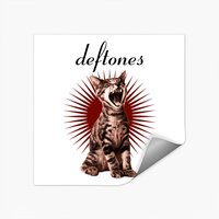 Autocollant Deftones Adre-naline Design Chat en Coton