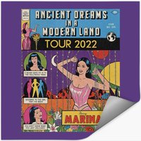 Marina And The Diamonds Ancient Dreams In A Modern Land Tour Sticker — Stickers & Decals