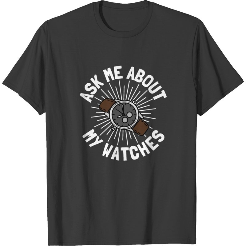 T-shirt pour hommes Collectionneur de montres et Horloger — T-shirts pour hommes