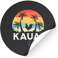 Kauai Hawaii Chicken Lover Souvenir Sticker — Stickers & Decals
