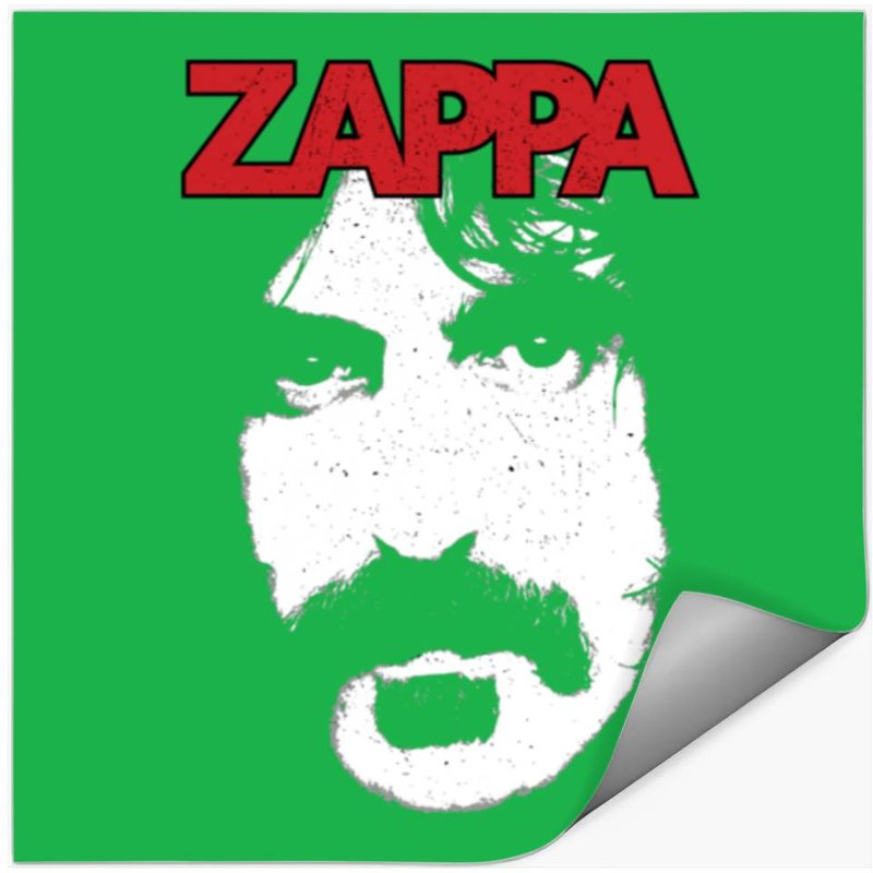 Zappa - Frank Zappa - Square Sticker — Stickers & Decals