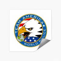 Autocollant World Police - Team America