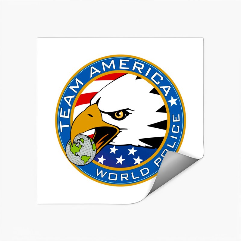 World Police - Team America Sticker — Stickers & Decals