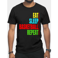 Eat Sleep Basketball Repeat Men's T-Shirt