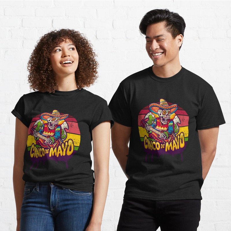 T-shirt classique Cinco De Mayo pour hommes — T-shirts pour hommes