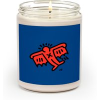 Keith Haring Scented Candle Flying Devil Icon, 1990 Street Art — Scented Candles
