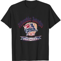 Vintage 2001 Somerset Patriots Atlantic League Playoffs T-Shirt