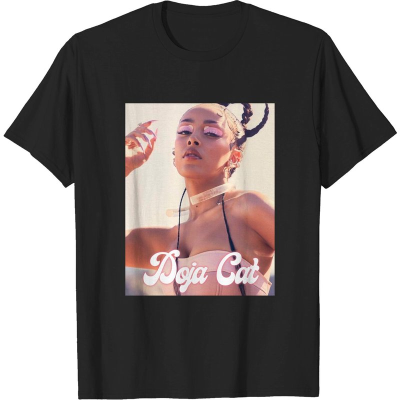 T-shirt pour hommes Doja Cat en noir — T-shirts pour hommes