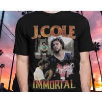 T-shirt en coton épais J Cole Immortal pour hommes