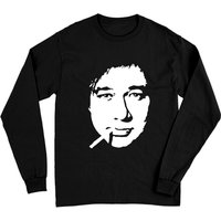 T-shirt à manches longues Hicks I Monochrome de Bill Hicks — T-shirts pour hommes