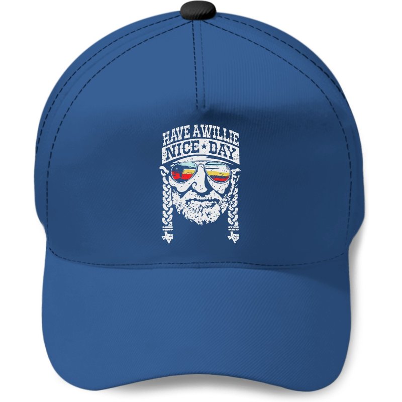 Casquette à Manches Courtes Women I Willie Love The USA — Casquette de baseball