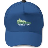 Casquette de randonnée amusante I'd Hike That pour activités extérieures — Casquette de baseball