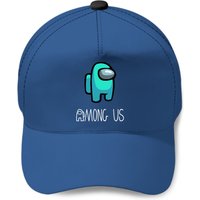 Casquette pour enfants Among Us en bleu royal — Casquette de baseball