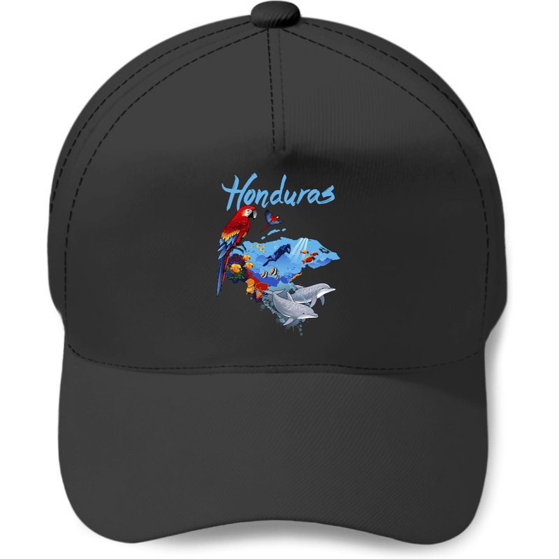 Casquette avec carte du Honduras — Casquette de baseball