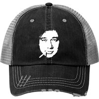 Hicks I Trucker Hat - High Definition Monochrome by Bill Hicks — Baseball Cap