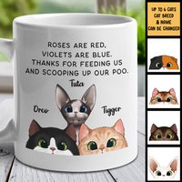 Violets Are Blue Thanks For Scooping Up Our Poo Mug — Mugs & Tumblers