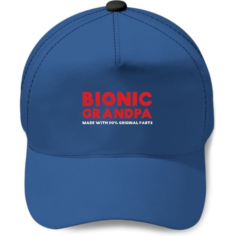 Casquette de baseball Mens Bionic Grandpa Knee Hip Replacement