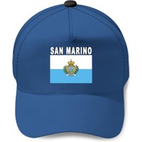 Casquette avec le drapeau national de Saint-Marin — Casquette de baseball