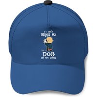 Casquette Snoopy : Si je ne peux pas amener mon chien, je ne vais pas — Casquette de baseball