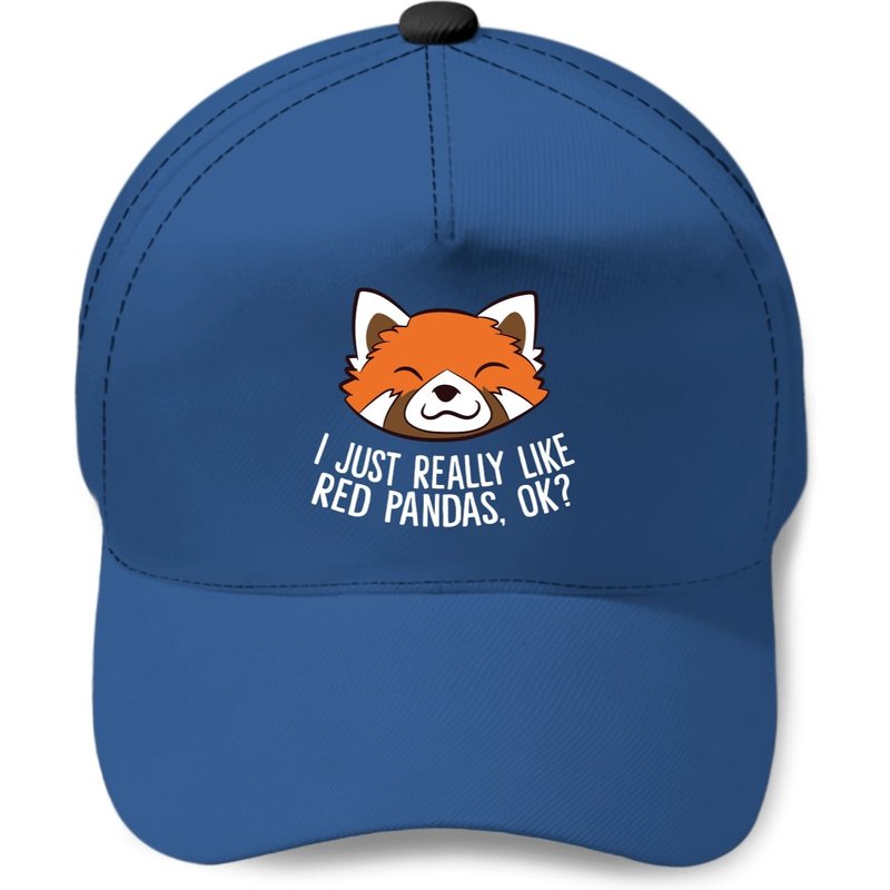 Casquette Red Panda J'aime vraiment les pandas rouges