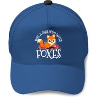 Just A Girl Who Loves Foxes Casquette — Casquette de baseball