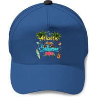 Atlantis Bahamas Beach Summer Palm Baseball Cap — Baseball Cap