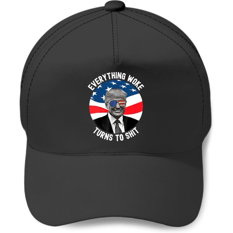 Casquette Everything Woke Turns To Shlt — Casquette de baseball