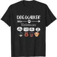 Funny Dog Walker Baseball Cap