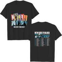 T-shirt de concert NK On The Block The Mixtape Tour 2022 pour hommes — T-shirts pour hommes