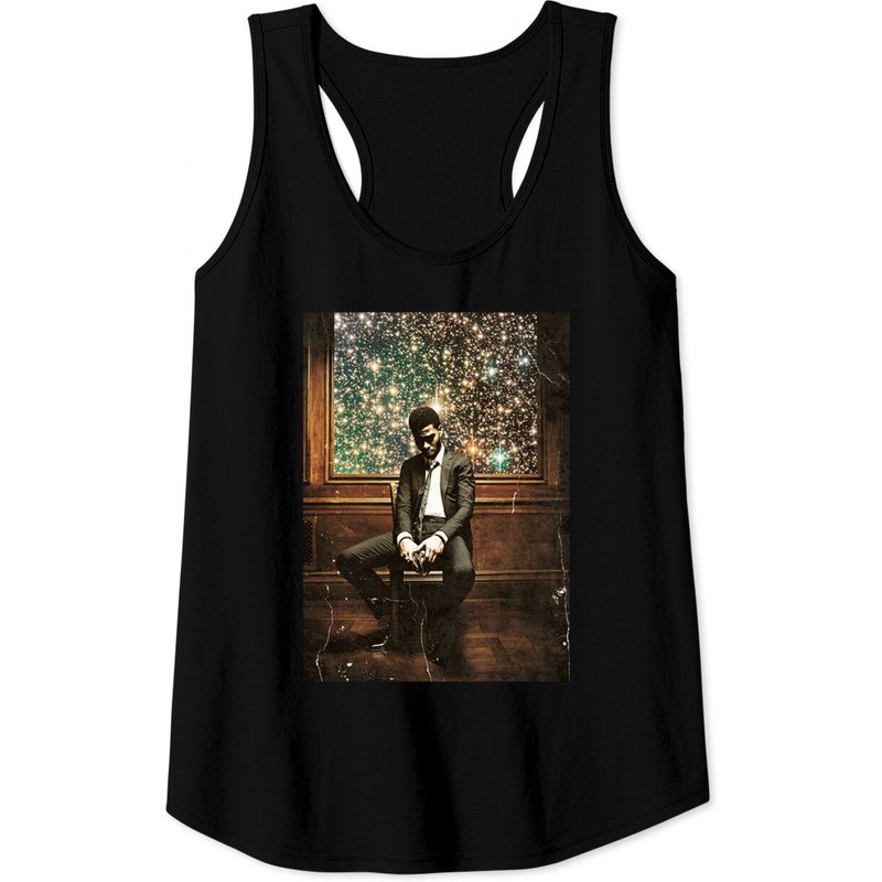 Débardeurs Kid Cudi Man On The Moon pour hommes — T-shirts pour hommes