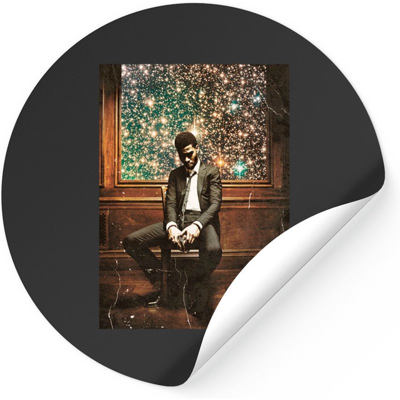 Kid Cudi Man On The Moon Stickers — Stickers & Decals