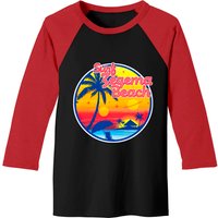 Starship Troopers Zegema Beach Men's Baseball Tee - Black/Red