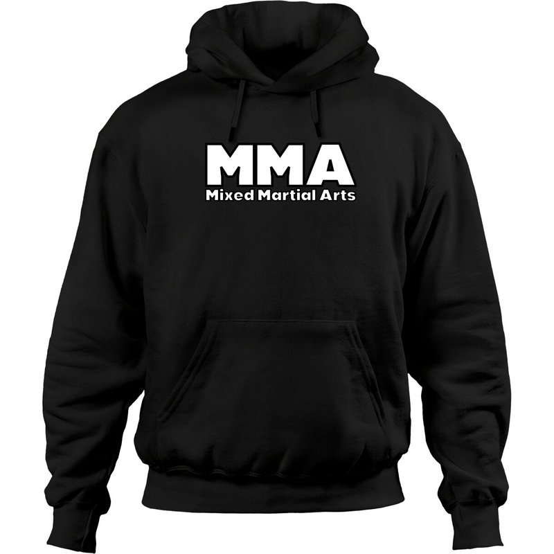 Hoodie avec logo en gras MMA Arts Martiaux Mixtes — Sweats à capuche pour hommes
