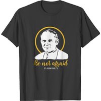 Saint John Paul II JP2 Catholic Pope T-Shirt for Men