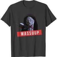 Wassup Scream Scary Movie T-Shirt for Men