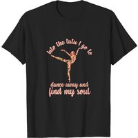 Ballet Dancing Ballerina Dancer T-shirt for Men