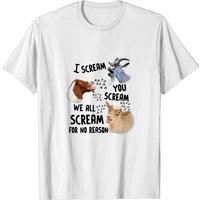 T-shirt Scream For No Reason pour hommes — T-shirts pour hommes